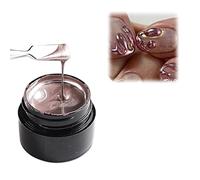 Peinture métallique Gel Vernis À Ongles, Chrome Or Argent Rose Or Miroir Effet, Super Lumineux Dessin Ligne Français Vernis À Ongles