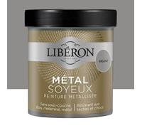 Peinture métallisée Libéron Métal Soyeux Argent 0,5 L