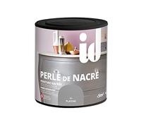 Peinture meubles et boiseries PERLE DE NACRE 500ML PLATINE - ID Paris