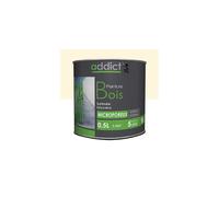 Peinture microporeuse Satinée pour le bois 0,5 L - Blanc cassé - ADD111309 - Addict