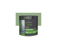 Peinture microporeuse Satinée pour le bois 0,5 L - Vert provence - ADD112160 - Addict