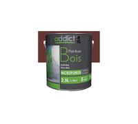 ADDICT PEINTURE BOIS 2.5 L rouge basque