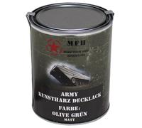 Peinture militaire en boîte 1 L MFH - Olive Green