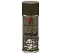 Peinture militaire en spray MFH 400 ml - Ranger Green (RAL7013)