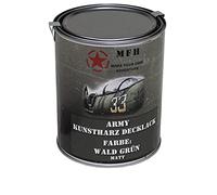 Peinture militaire mate, boîte de 1 l (vert forêt)
