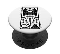 Peinture Miniature Fantaisie Mini Peintre drôle modèle Dragon PopSockets PopGrip Adhésif