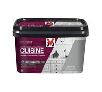 Peinture Multi-Matériaux Cuisine V33 Déco LAB Gris béton Mat Velouté 2 L