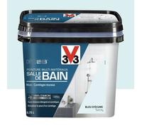 Peinture Multi-Matériaux Salle de bain V33 Deco Lab Bleu d'écume 0,75 L