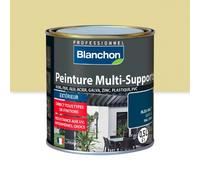 Peinture multi-supports application extérieur Ivoire clair RAL 1015 2L BLANCHON