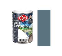 Peinture multi supports bois fer alu galva zinc pvc métaux 0.25L OXI direct sans sous couche Couleurs aux choix