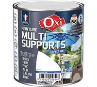 Peinture multi supports - OXI - TOP3+ - Mat - Blanc - 0.5 L