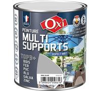 Peinture multi supports - OXI - TOP3+ - Mat - Gris clair - 0.5 L