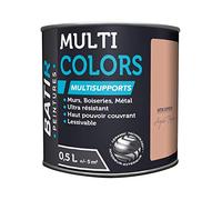 Peinture multi-supports satin soyeux Batir - Argile rose - 0,5 l
