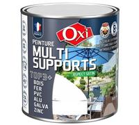 PEINTURE MULTI SUPPORTS - TOP 3+ CARBONE RAL 7043 0.5L