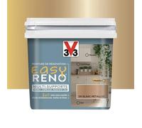 Peinture Multi-Supports V33 Easy Réno Or blanc 0,75 L