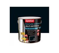 Peinture multimatériau extérieur SYNTILOR noir satiné 2 l