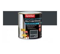 Peinture multimatériau extérieur SYNTILOR gris anthracite satiné 0.5 l