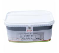 Peinture mur et plafond acrylique mat taupe 2,5L Jafep
