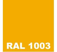 Peinture Mur Exterieur - Pot 5 L - Metaltop - 1003 - Jaune de sécurité