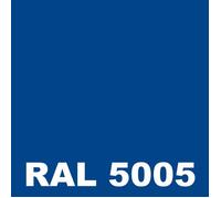 Peinture Mur Exterieur - Pot 5 L - Metaltop - 5005 - Bleu de sécurité
