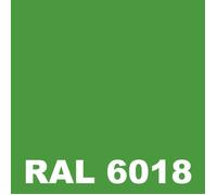 Peinture Mur Exterieur - Pot 5 L - Metaltop - 6018 - Vert jaune