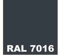 Peinture Mur Interieur - Pot 5 L - Metaltop - 7016 - Gris anthracite