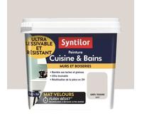 Peinture mur SYNTILOR grès tendre mat 0.75 l - Acrylique - Intérieur - Universel