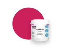 Peinture murale acrylique - BOX DECO COULEURS - Rose Girly - 2,5L - Aspect velours - 100% lavable