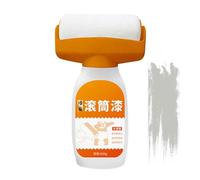 Peinture Murale Avec Pinceau D'application, Peinture De Retouche Pour Intérieur 500 Ml, Gris