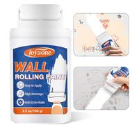 Peinture murale blanche, kit de réparation pour murs portable et intégré, facile à appliquer, peinture blanche à séchage rapide à base d'eau, convient pour petites surfaces de plaques de plâtre (100 g