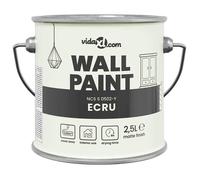 vidaXL Peinture murale Ecru 2.5 L