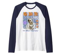 Peinture Murale rétro ODB Old Dirty Ba-Card du Zoo de Brooklyn, Style Hip hop des années 90 Manche Raglan