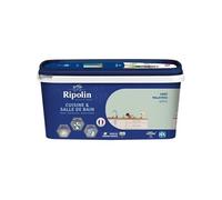 Peinture Murs, Boiseries, Plafonds, Radiateurs - Ripolin - Cuisine Et Bain - 2 L - Vert Palatino Vert palatino G
