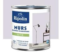 Peinture Murs, Boiseries, Radiateurs RIPOLIN Satin Mauve jacana 0,5 L