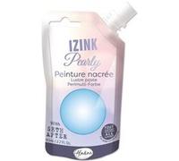 Peinture nacrée Izink Pearly - Plusieurs coloris disponibles - 80 ml Bleu clair G