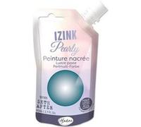 Peinture nacrée Izink Pearly - Plusieurs coloris disponibles - 80 ml Bleu turquoise G