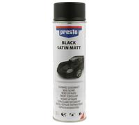 PEINTURE NOIR SATIN AEROSOL 500ML PRESTO