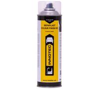 Peinture noire brillante aérosol 500ml - adhérence durable