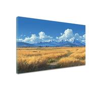 Peinture Numero Adulte - 50x70cm Kit de Peinture par Numéros avec Pinceaux et Acryliques - Automne & Paysage - Peinture Numéro pour Débutants, Adulte Loisirs Créatifs et Décoration (sans Cadre) 2Y#355