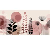 Peinture Numero Adulte Abstrait, Les plantes Peinture Par NuméRos Enfants, Kit Complet DIY Avec Toile, Peinture Acrylique & Pinceaux, Activité Manuelle Adulte, IdéAl Cadeau Femme 50x100cm U-109