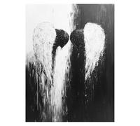 Peinture Numero Adulte Aile Toile Peinture Numero Enfant Abstrait Activité Manuelle Adulte Wall Art Supplies 40x55 CM, Bricolage Couleur Paint by Numbers pour Cadeau Femme Decoration Murale model-6755