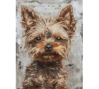 Peinture Numero Adulte Animal, Chien Peinture Numero Enfant, DIY Loisirs Créatifs Adultes, Paint by Numbers Kits avec Pinceaux et Pigment Acryliques, Decoration Automne, Cadeau Femme, 100x135cm M-1532