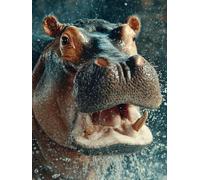 Peinture Numero Adulte Animal, Mignon Peinture Numero Enfant, DIY Loisirs Créatifs Adultes, Paint by Numbers Kits avec Pinceaux et Pigment Acryliques, Decoration Automne, Cadeau Femme, 60x90cm, Q-3060