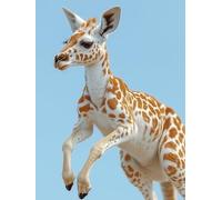 Peinture Numero Adulte Animal Peinture Numéro Paysage Activite Manuelle Adulte Canevas Kit Complet Paint by Numbers DIY Canevas Painting Creatif pour Decora, Cadeau Femme 70x100cm Sans Cadre 7-55NP