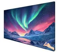Peinture Numero Adulte Aurore 70x30cm Peinture par Numero Adulte Paysage Paint by Numbers for Adults Cheerful Painting DIY Acrylique Tableau a Peindre Tableau Decoration Murale Cadeau Femme F-92