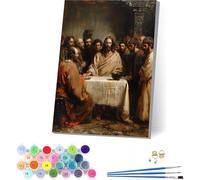 Peinture Numero Adulte avec Cadre La CèNe, Peinture Numero Homme, Bricolage Activité Manuelle Adulte, Numero d'art Kits avec Pinceaux et Acryliques, Décoration Maison, Cadeau Femme 100x135cm J-9281