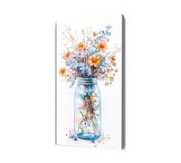 Peinture Numero Adulte bouquet bandes dessinées, DIY Peinture Acrylique pour Enfants Débutants Facile sur Toile Peintures a l'huile Kits 80x160cmavec 3 Pinceaux et Peintures Décor Cadeaux Y-643