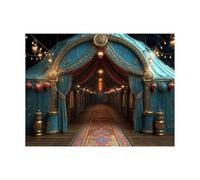 Peinture Numero Adulte Cirque Toile Peinture par Numero Enfant Débutant avec Couleur Toile Paysage 30 x 40 CM Loisirs Créatifs Adultes Paint by Numbers pour Decoration Maison Cadeau Femme LZYH-3964