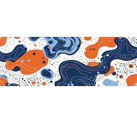 Peinture Numero Adulte Coloré Grand Format 15x45 cm, DIY Topographique Peinture Numero Enfant avec Pinceaux, Pigment Acrylique, Peinture par Numero Kit, Décoration Murale Cadeau (Sans Cadre) -H969