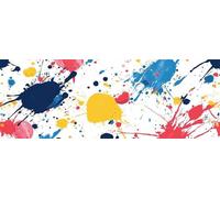 Peinture Numero Adulte Coloré Grand Format 75x225 cm, DIY Pigment Peinture Numero Enfant avec Pinceaux, Pigment Acrylique, Peinture par Numero Adulte Kit, Décoration Murale Cadeau (Sans Cadre) -H961